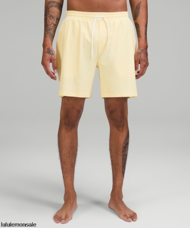 Lululemon Deutschland DELULU956 | Caprese Gelb Pool Kurz 7